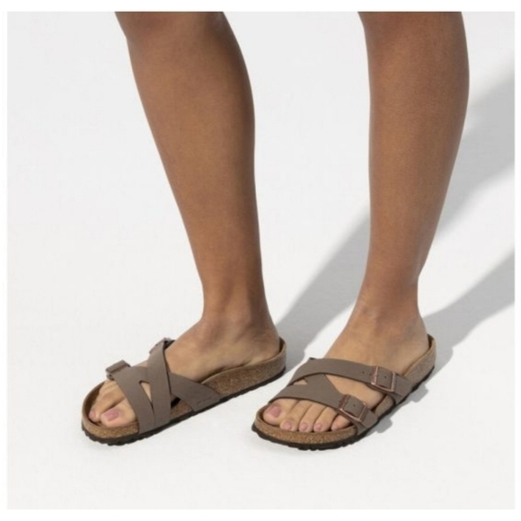 BIRKENSTOCK Yao Birko-Flor Birkibuc Sandals - Picture 2 of 11